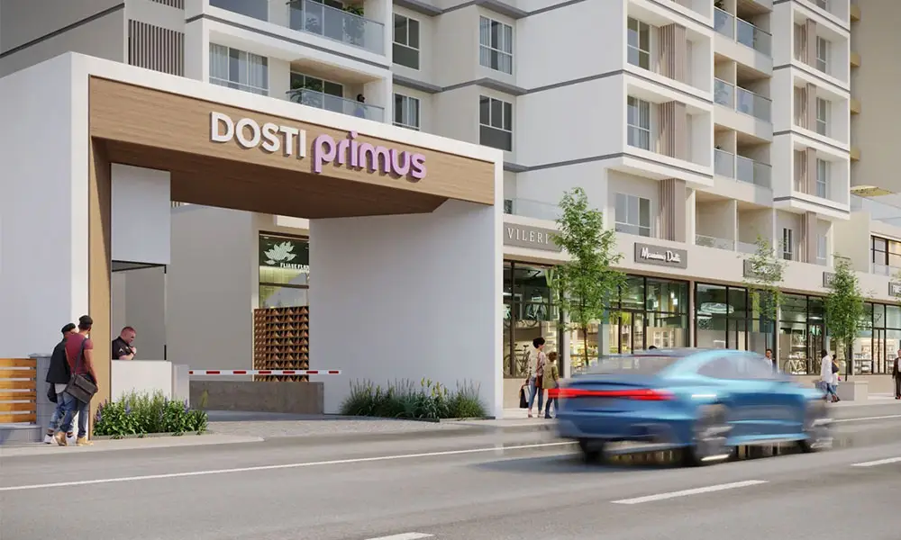 Dosti Primus Building Top View