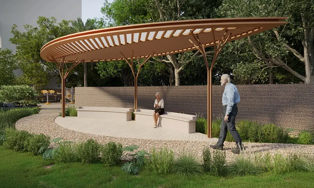 Dosti Primus Covered Pergola Seating